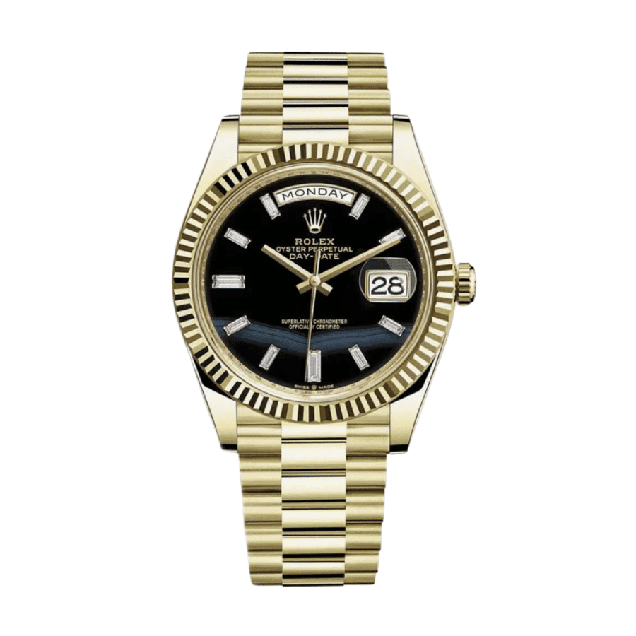 10-Rolexday-dateyellowgoldonyxdial40mm.png Day-date yellow gold onyx dial 40mm - Image 1