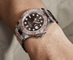 Yacht-rose gold brown dial 40mm - Image 2