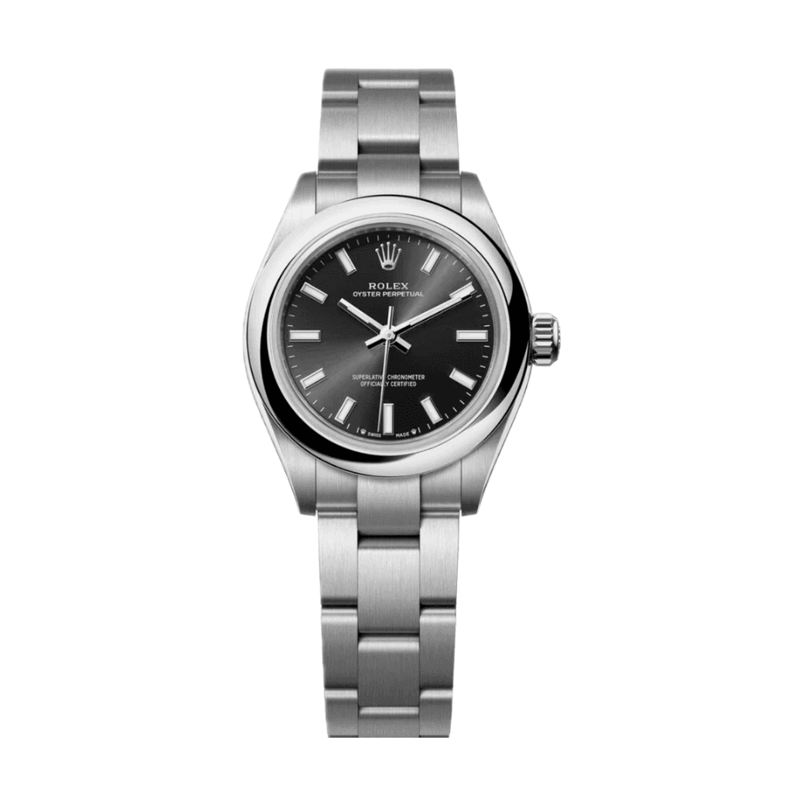 11-Rolexoysterperpetualblackdial28mm.png Oyster perpetual black dial 28mm - Image 1