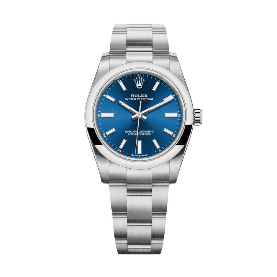 13-Rolexoysterperpetualbluedial34mm_7092dfd0-e2b3-4235-87fb-d657c0dac93a.png Oyster perpetual blue dial 34mm - Image 1