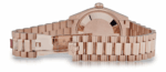 Date just ladies rose gold diamond chocolate dial 31mm - Image 3