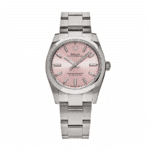 Oyster perpetual pink dial 34mm