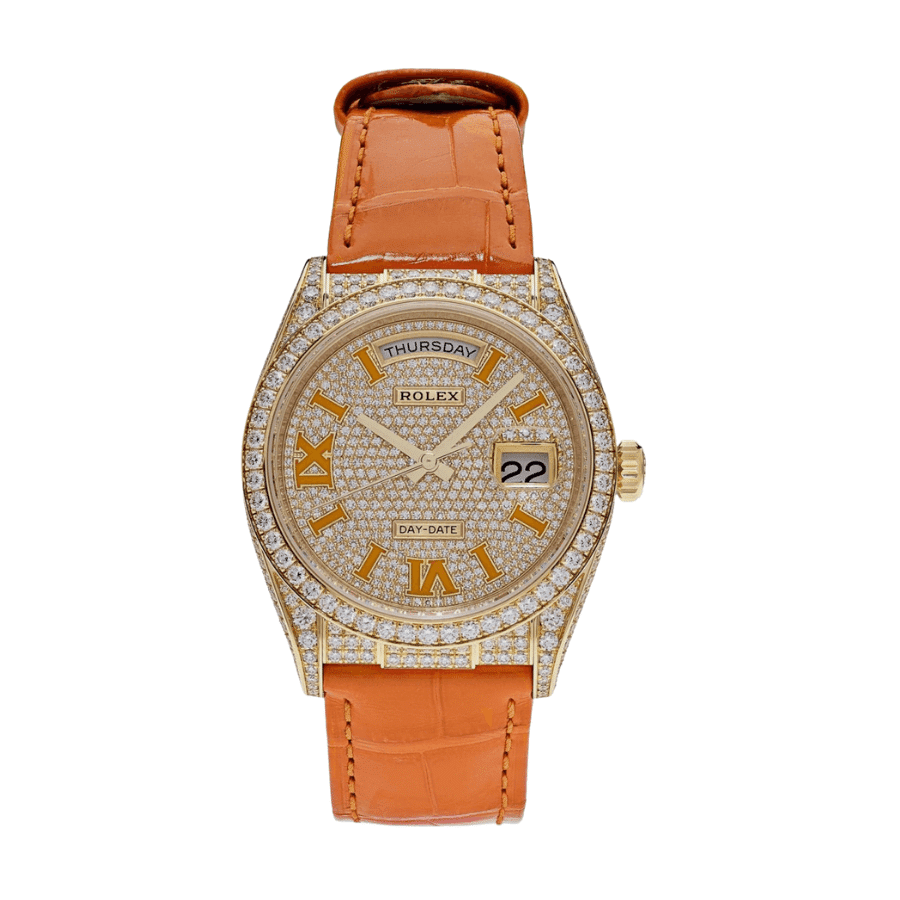 15-Rolexoysterperpetualyellowdiamondgoldset36mm_7fc6cb2f-827f-4f33-9c83-d3e87ffbe93e.png Oyster perpetual yellow diamond gold set 36mm - Image 1