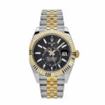 Sky-dweller gold jubilee black dial 42mm