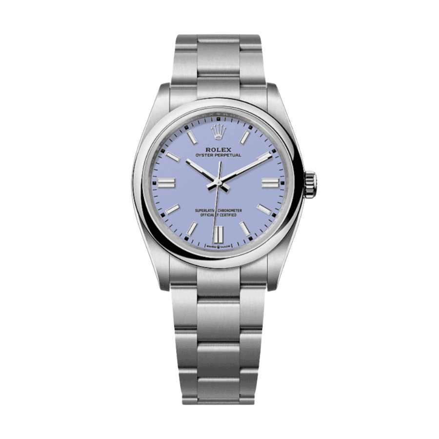 19-Rolexoysterperpetuallavenderdial41mm.png Oyster perpetual lavender dial 41mm - Image 1