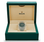 Date just fluted motif green dial 41mm - Image 4