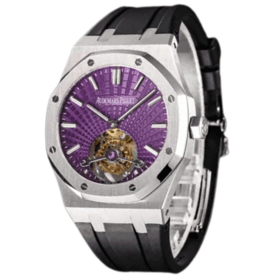22-Audemarspiguetroyaloakpurpledial.png Royal oak purple dial - Image 1