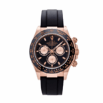 Daytona rose gold black dial 40mm