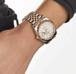 Date just yellow gold white roman dial 41mm - Image 2