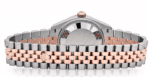 Date just ladies rose gold silver diamond dial 31mm - Image 3