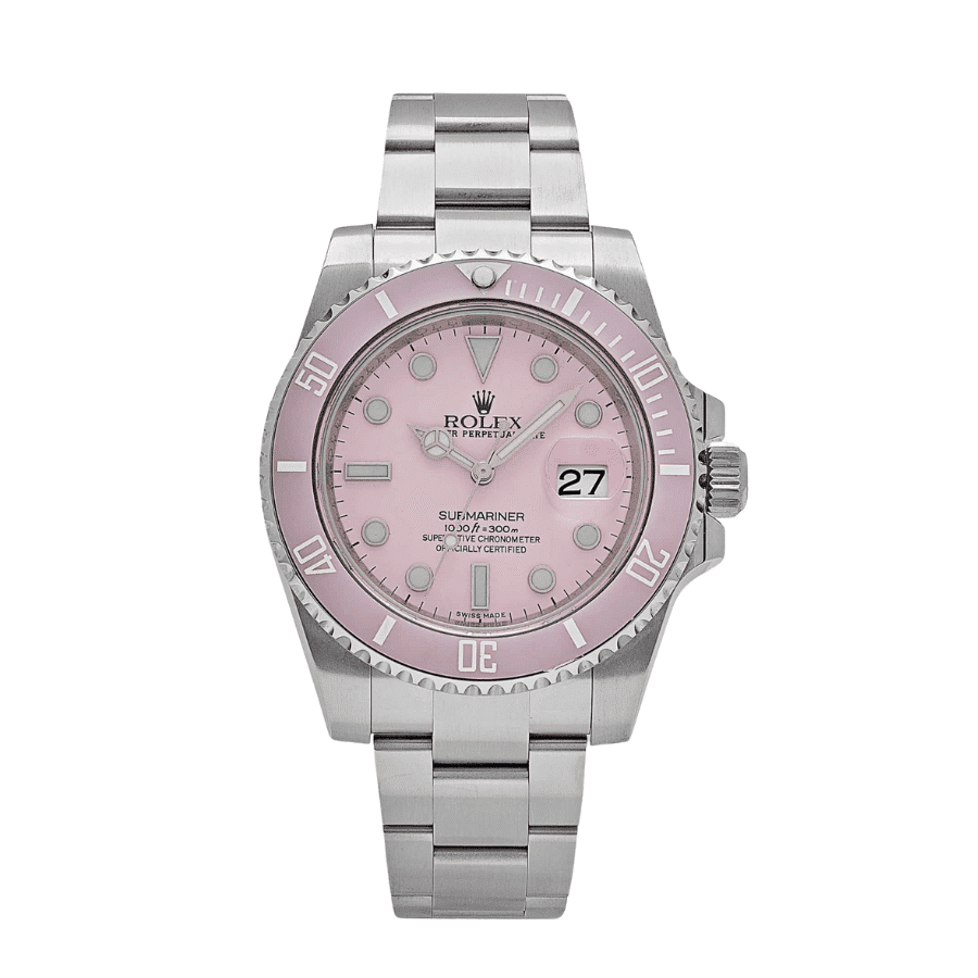 3-Rolexsubmarinerpinkdial40mm_3bd2bbc9-9c05-419f-845c-74d939a34db8.png Submariner pink dial 40mm - Image 1