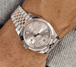 Date just rose gold sundust dial 41mm - Image 2