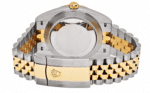 Date just yellow gold black dial 41mm - Image 2