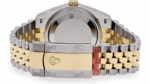 Date just yellow gold palm motif dial 36mm - Image 2