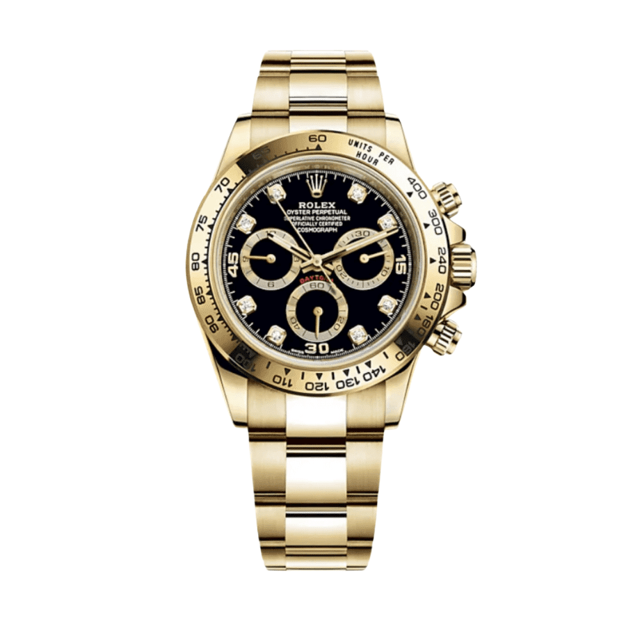 37-Rolexdaytonablackdiamonddial40mm.png Daytona black diamond dial 40mm - Image 1