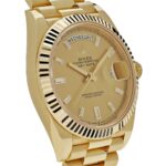 Day-date gold watch - Image 3