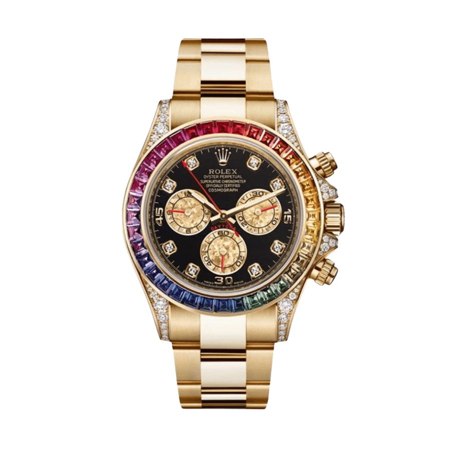 42-Rolexdaytonablackdialsapphirebezel40mm.png Daytona black dial sapphire bezel 40mm - Image 1