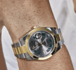 Date just wimbledon yellow gold state dial 41mm - Image 3