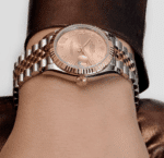 Date just ladies rose roman pink dial 31mm - Image 2