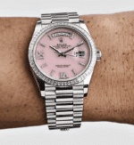 Day-date pink opal diamond dial 36mm - Image 4