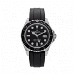 Yacht-master white gold black dial 42mm