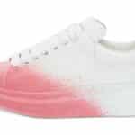 Oversize Bianco Rosa Velvet Spray