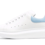 Oversized White Powder Blue