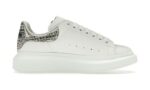 Oversized bianco argento coccodrillo - Image 2