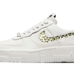 Pixel White Leopard