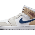 Tan Suede Navy