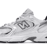 White Silver Navy