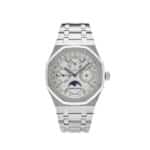 Royal Oak Perpetual Calendar 26574ST.OO.1220ST.01 Steel White Dial