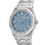 Royal Oak Selfwinding 15510BC.OO.1320BC.01 White Gold Blue Dial Limited Edition - Image 5