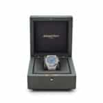 Royal Oak Selfwinding 15510BC.OO.1320BC.01 White Gold Blue Dial Limited Edition - Image 2