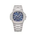 Nautilus 5740/1G Perpetual Calendar Moon Phase White Gold Blue Dial (2019)