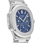 Nautilus 5740/1G Perpetual Calendar Moon Phase White Gold Blue Dial (2019) - Image 6