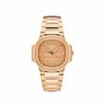 Nautilus 7118/1R-010 'Ladies' Rose Gold Golden Dial (2021)
