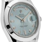 Day-Date II 218206 Platinum Blue Diamond Dial - Image 5