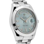 Day-Date II 218206 Platinum Blue Diamond Dial - Image 9