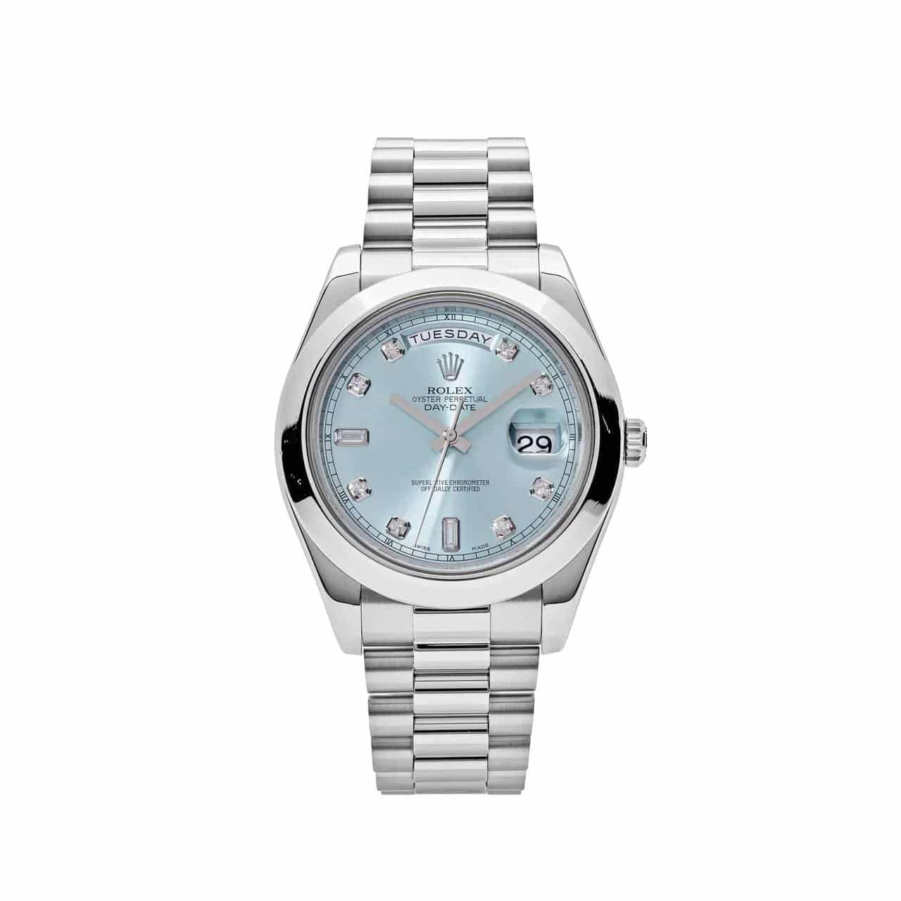 rolex-day-date-ii-218206-platinum-blue-diamond-dial-rolex-41372042330356_1280x_c865080f-32ae-4193-befe-08b31e15f6f8.jpg Day-Date II 218206 Platinum Blue Diamond Dial - Image 1