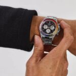 Daytona 116599RBOW 'Rainbow' White Gold Black Dial Sapphire Bezel (2022) - Image 4