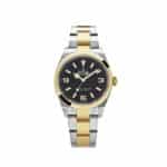 Explorer 124273 Yellow Gold Steel Black Dial