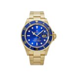 Submariner Date 16618LB Yellow Gold Blue Dial